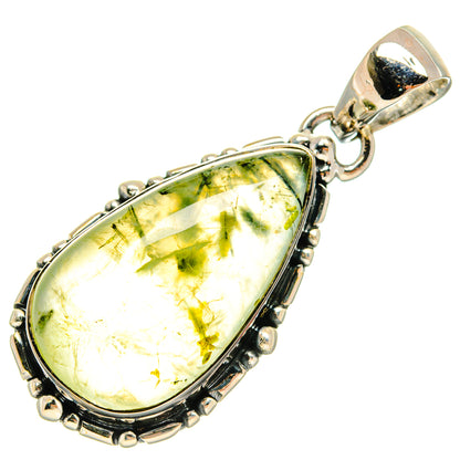 Prehnite Pendants handcrafted by Ana Silver Co - PD24642 - Photo 2