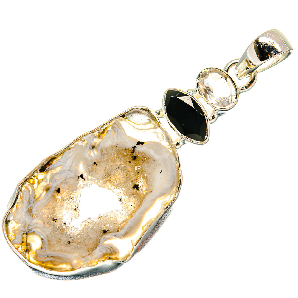 Herkimer Diamond Pendants handcrafted by Ana Silver Co - PD24646 - Photo 2