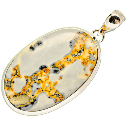 Ocean Jasper Pendants handcrafted by Ana Silver Co - PD24650 - Photo 2