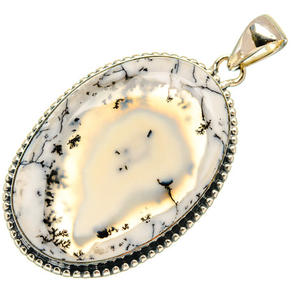 Dendritic Opal Pendants handcrafted by Ana Silver Co - PD24660 - Photo 2