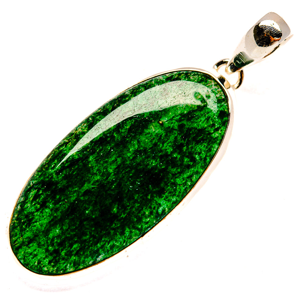 Green Aventurine Pendants handcrafted by Ana Silver Co - PD24674 - Photo 2