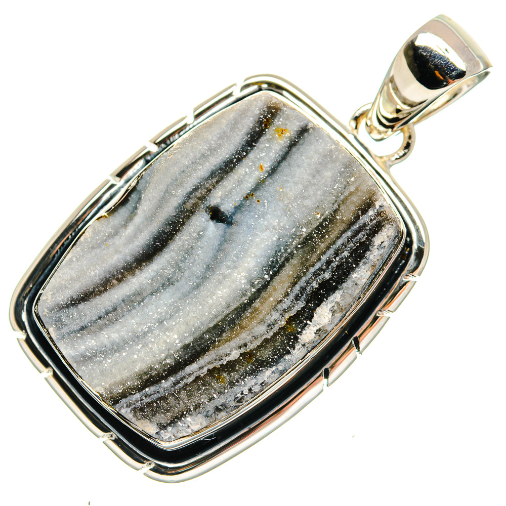 Desert Druzy Pendants handcrafted by Ana Silver Co - PD24683 - Photo 2