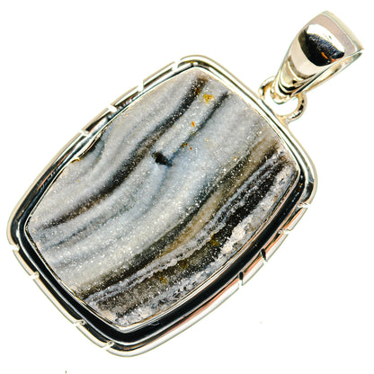Desert Druzy Pendants handcrafted by Ana Silver Co - PD24683 - Photo 2