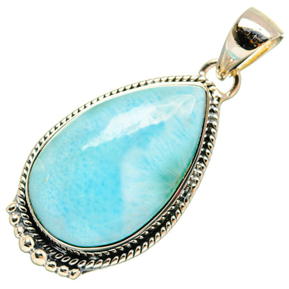 Larimar Pendants handcrafted by Ana Silver Co - PD24691 - Photo 2