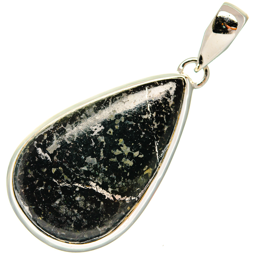Pyrite Agate Pendants handcrafted by Ana Silver Co - PD24695 - Photo 2