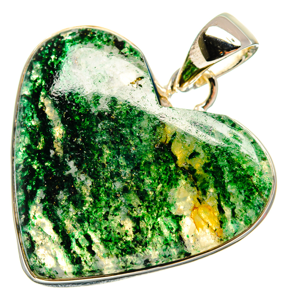 Green Aventurine Pendants handcrafted by Ana Silver Co - PD24704 - Photo 2