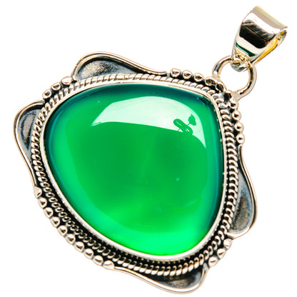 Green Onyx Pendants handcrafted by Ana Silver Co - PD24706 - Photo 2