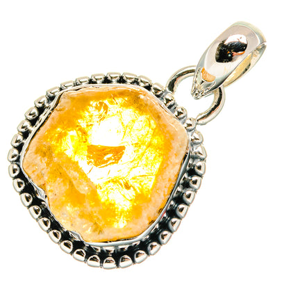 Citrine Pendants handcrafted by Ana Silver Co - PD24731 - Photo 2