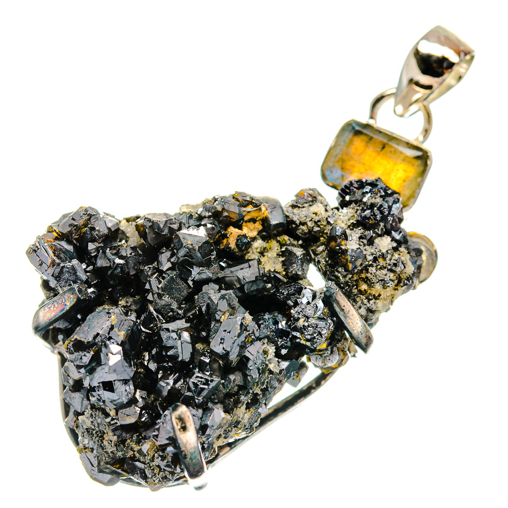 Bismuth Crystal Pendants handcrafted by Ana Silver Co - PD24749 - Photo 2