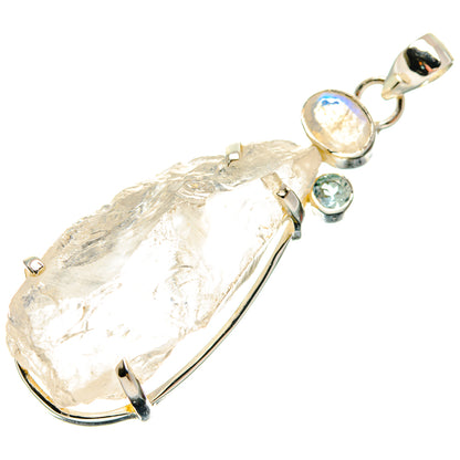 White Quartz Pendants handcrafted by Ana Silver Co - PD24762 - Photo 2