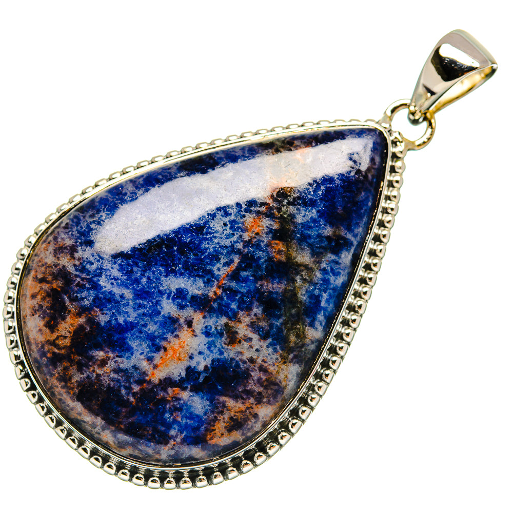 Sodalite Pendants handcrafted by Ana Silver Co - PD24766 - Photo 2