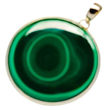 Malachite Pendants handcrafted by Ana Silver Co - PD24770 - Photo 2