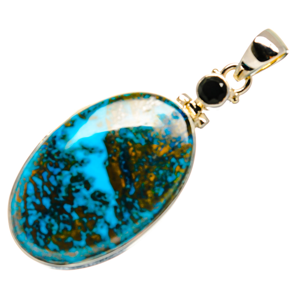 Shattuckite Pendants handcrafted by Ana Silver Co - PD24776 - Photo 2