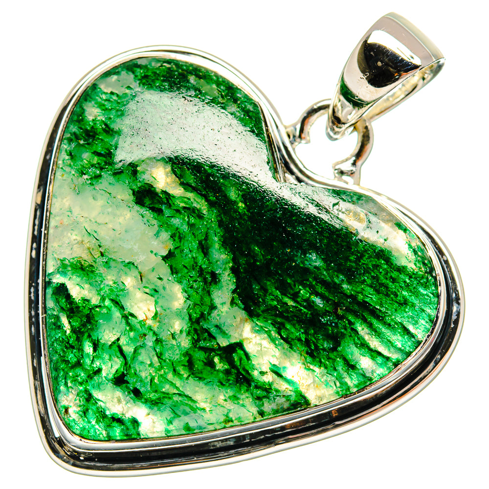 Green Aventurine Pendants handcrafted by Ana Silver Co - PD24780 - Photo 2