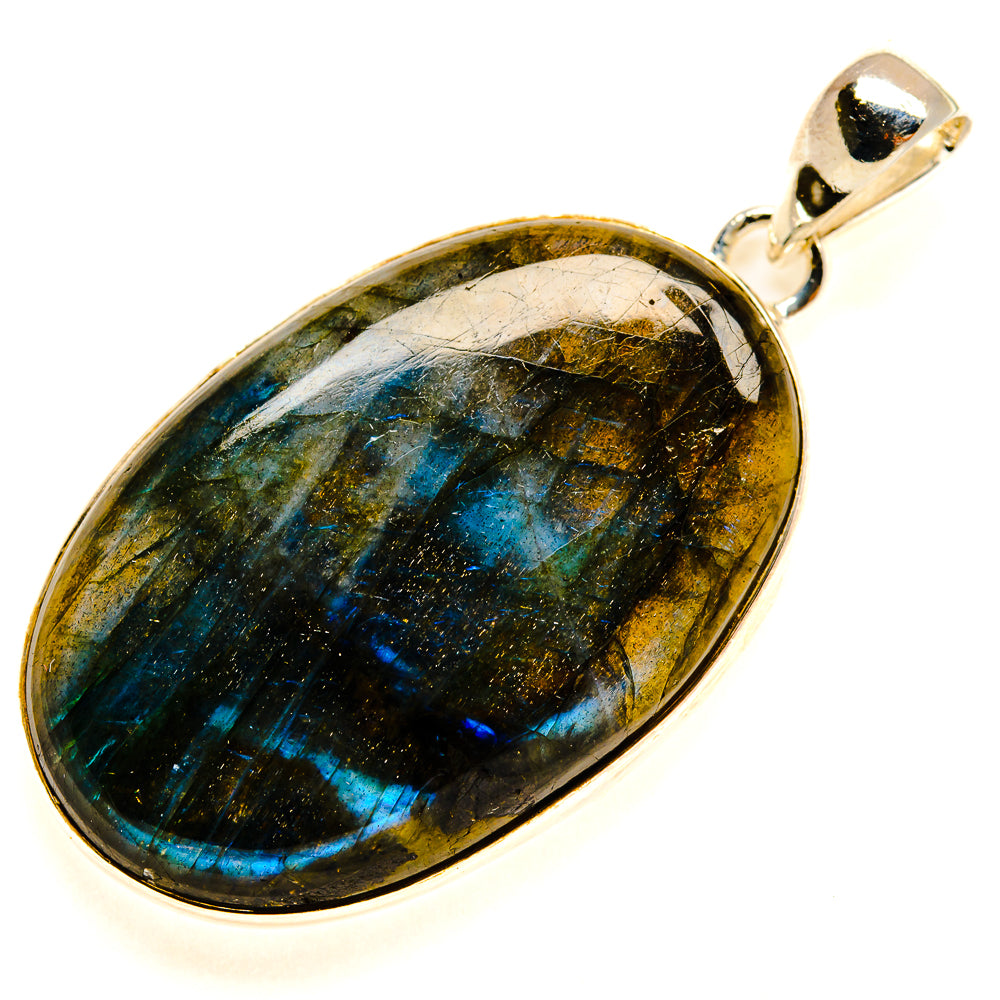 Labradorite Pendants handcrafted by Ana Silver Co - PD24789 - Photo 2