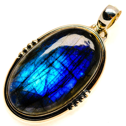 Labradorite Pendants handcrafted by Ana Silver Co - PD24790 - Photo 2