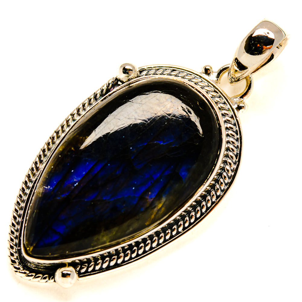 Labradorite Pendants handcrafted by Ana Silver Co - PD24792 - Photo 2