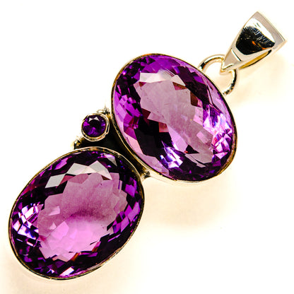 Amethyst Pendants handcrafted by Ana Silver Co - PD24809 - Photo 2