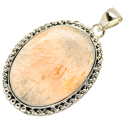 Scolecite Pendants handcrafted by Ana Silver Co - PD24813 - Photo 2