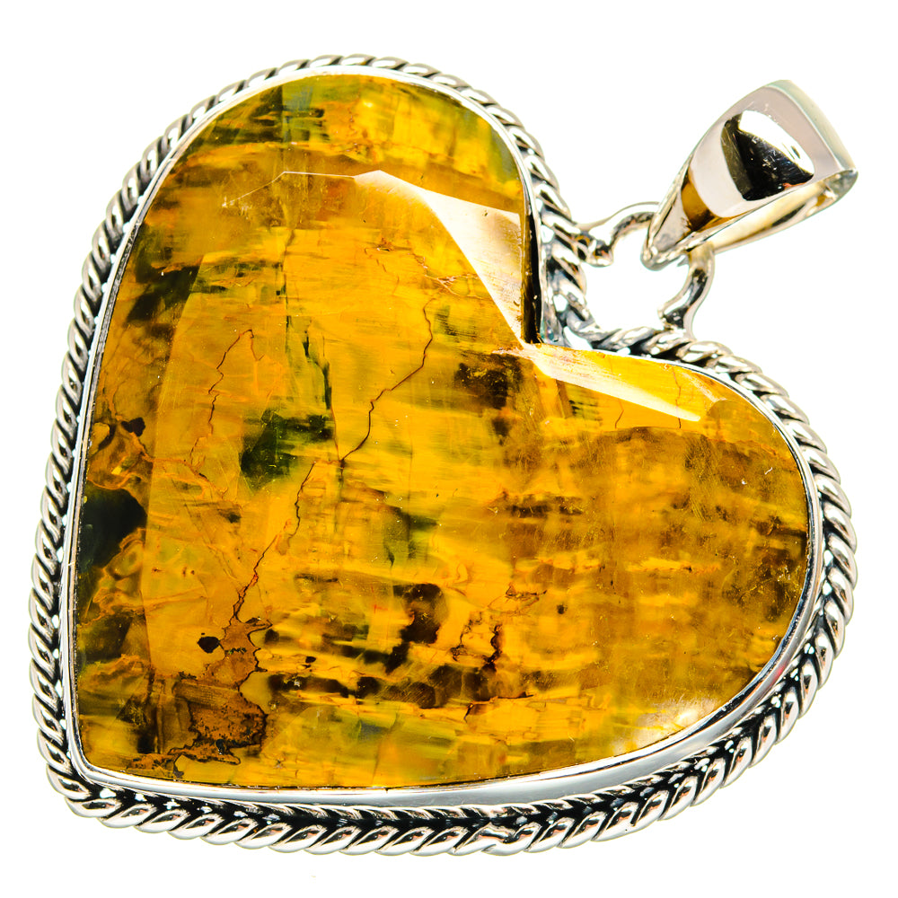 Golden Pietersite Pendants handcrafted by Ana Silver Co - PD24820 - Photo 2