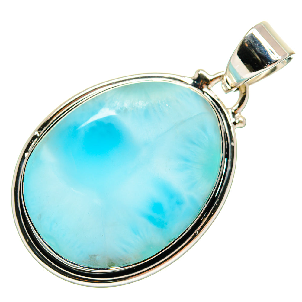 Larimar Pendants handcrafted by Ana Silver Co - PD24831 - Photo 2