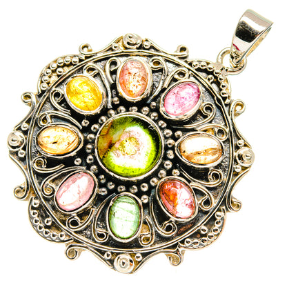 Tourmaline Pendants handcrafted by Ana Silver Co - PD24861 - Photo 2
