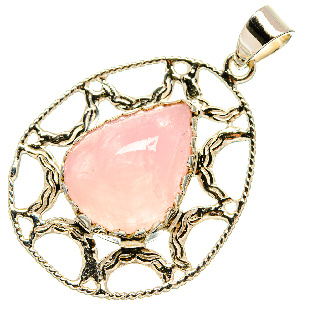 Morganite Pendants handcrafted by Ana Silver Co - PD24865 - Photo 2