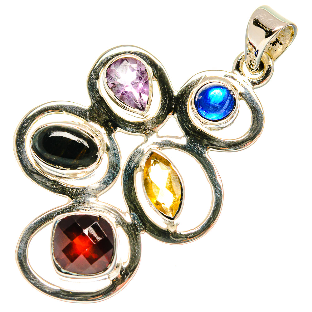 Garnet Pendants handcrafted by Ana Silver Co - PD24871 - Photo 2