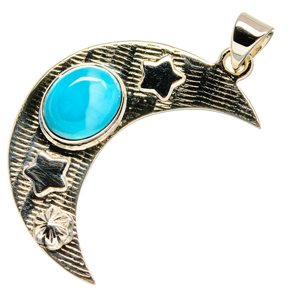 Larimar Pendants handcrafted by Ana Silver Co - PD24888 - Photo 2