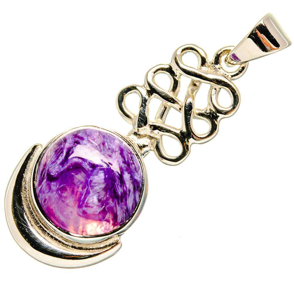 Charoite Pendants handcrafted by Ana Silver Co - PD24900 - Photo 2