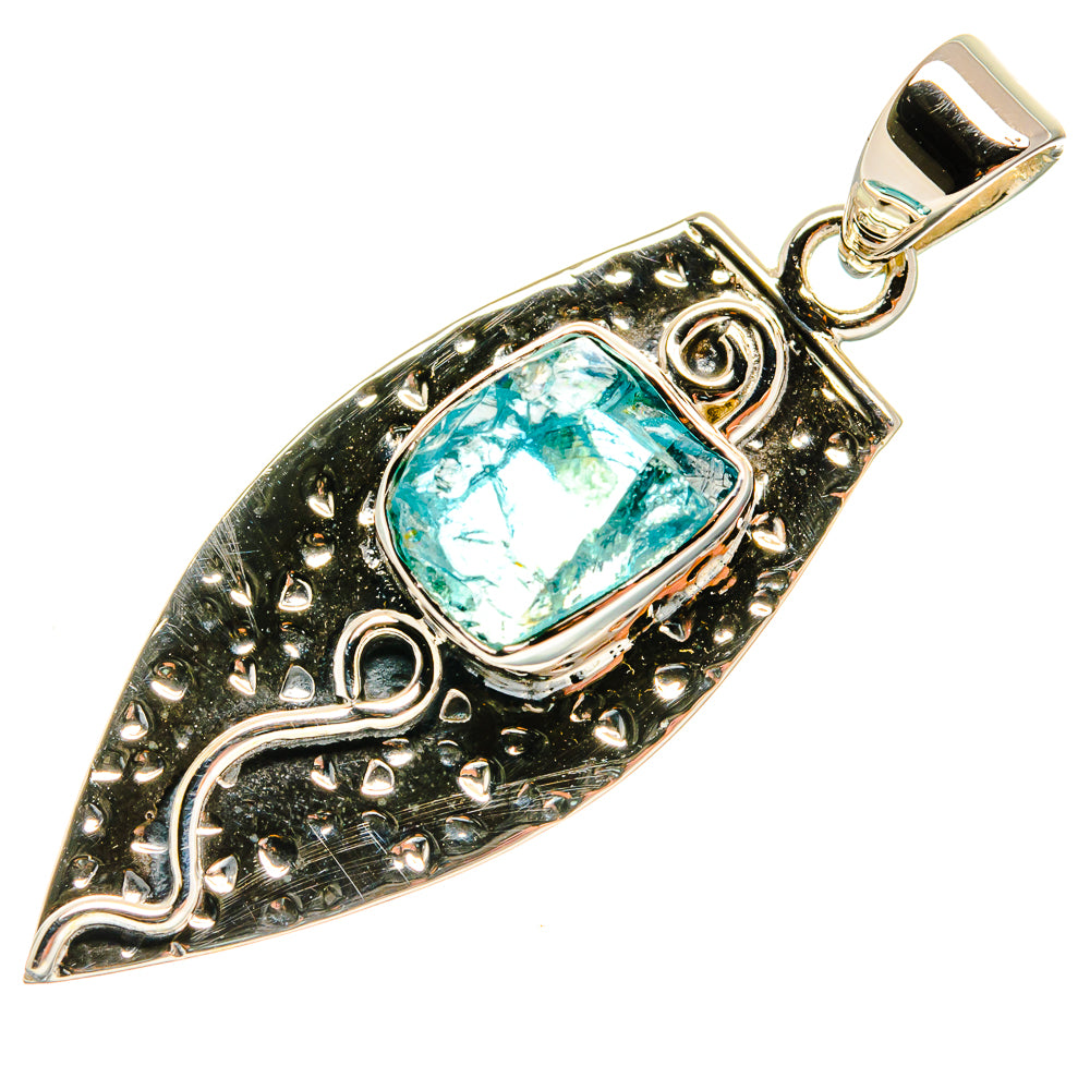 Apatite Pendants handcrafted by Ana Silver Co - PD24906 - Photo 2