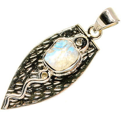 Rainbow Moonstone Pendants handcrafted by Ana Silver Co - PD24909 - Photo 2