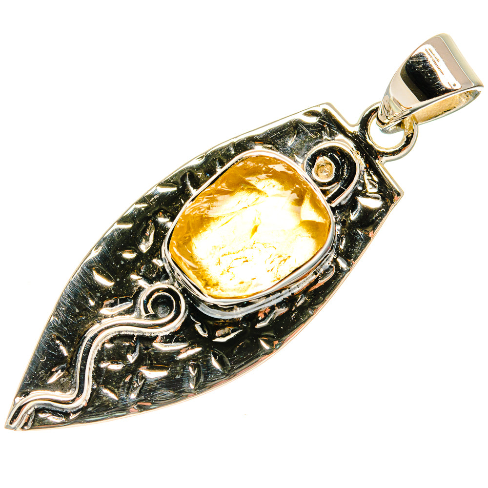Citrine Pendants handcrafted by Ana Silver Co - PD24910 - Photo 2
