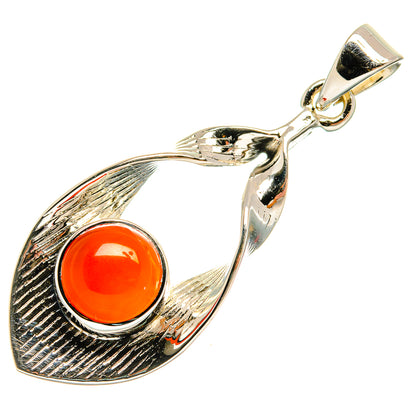 Carnelian Pendants handcrafted by Ana Silver Co - PD24914 - Photo 2