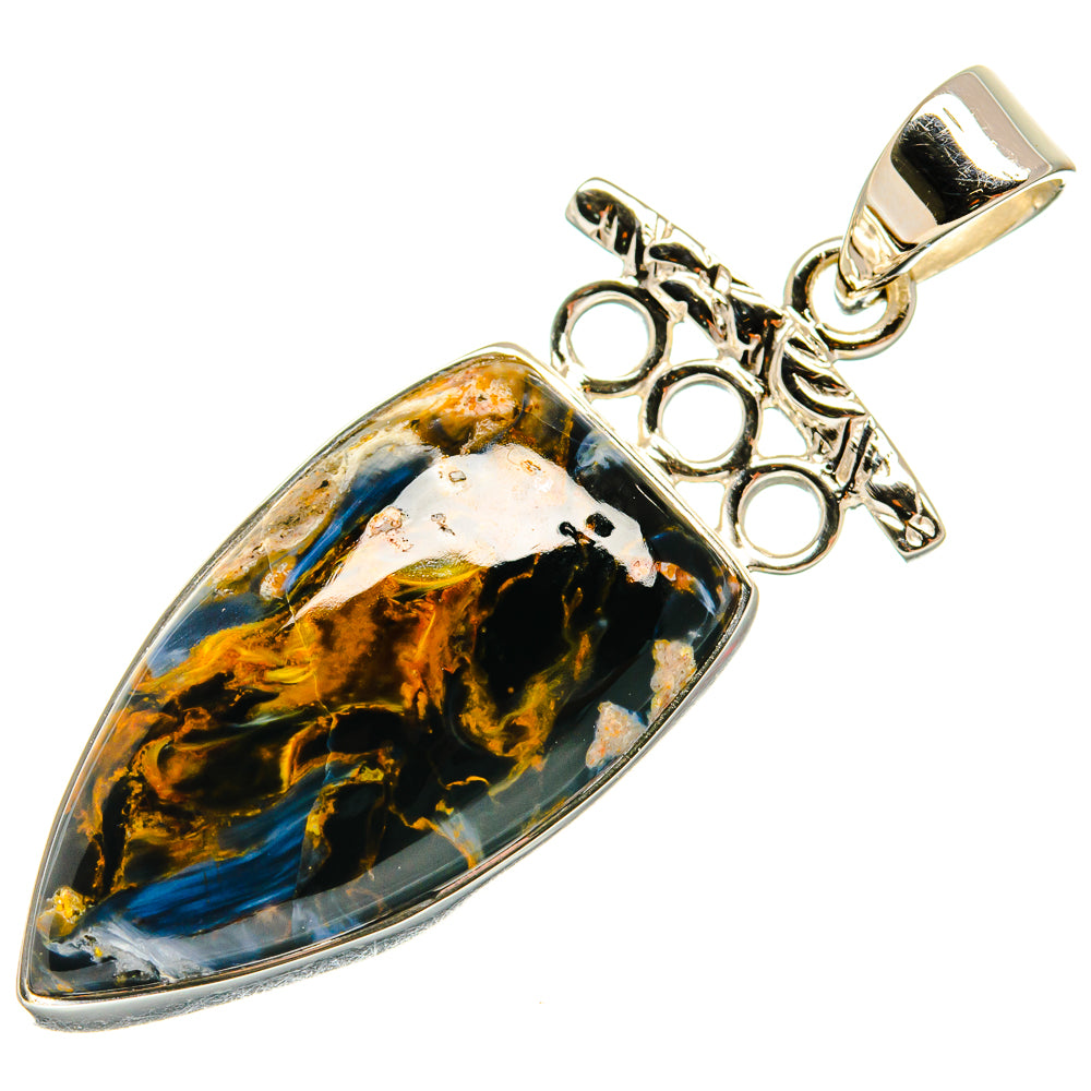Pietersite Pendants handcrafted by Ana Silver Co - PD24919 - Photo 2