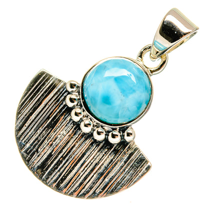 Larimar Pendants handcrafted by Ana Silver Co - PD24921 - Photo 2