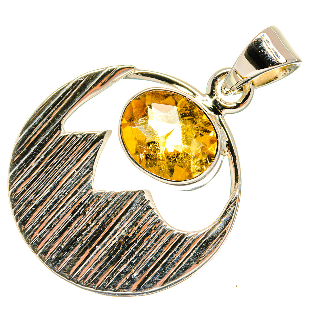 Citrine Pendants handcrafted by Ana Silver Co - PD24954 - Photo 2