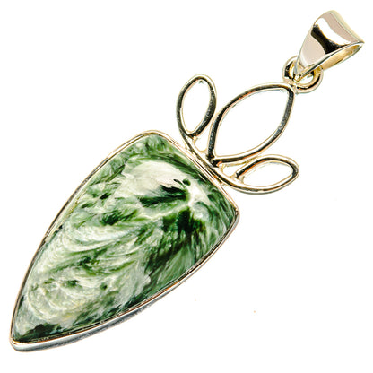 Seraphinite Pendants handcrafted by Ana Silver Co - PD24958 - Photo 2
