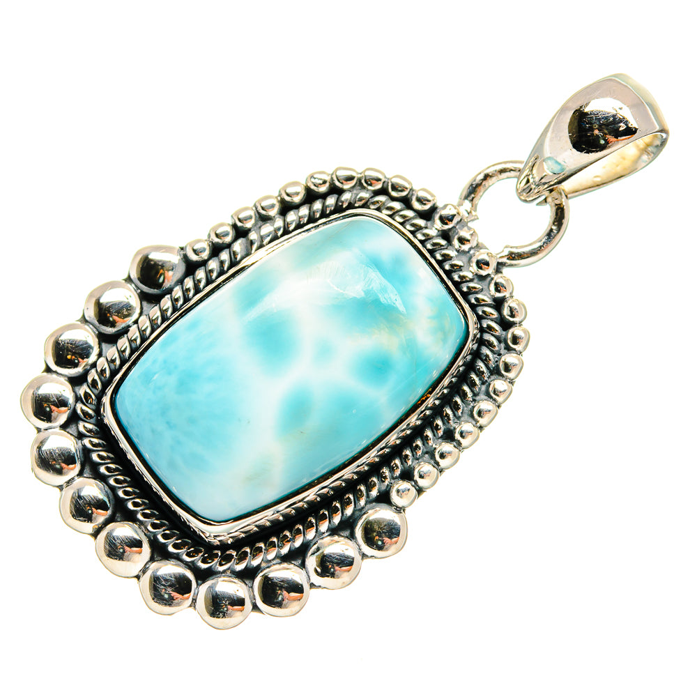 Larimar Pendants handcrafted by Ana Silver Co - PD24963 - Photo 2