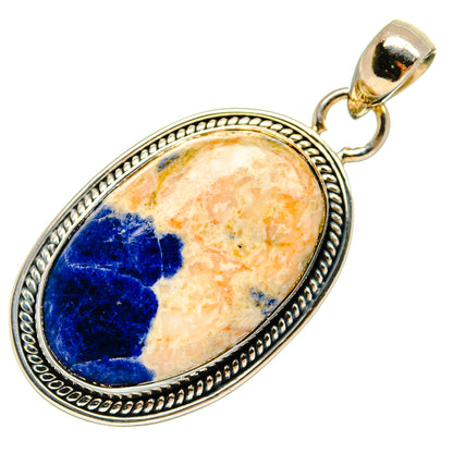Sodalite Pendants handcrafted by Ana Silver Co - PD24965 - Photo 2