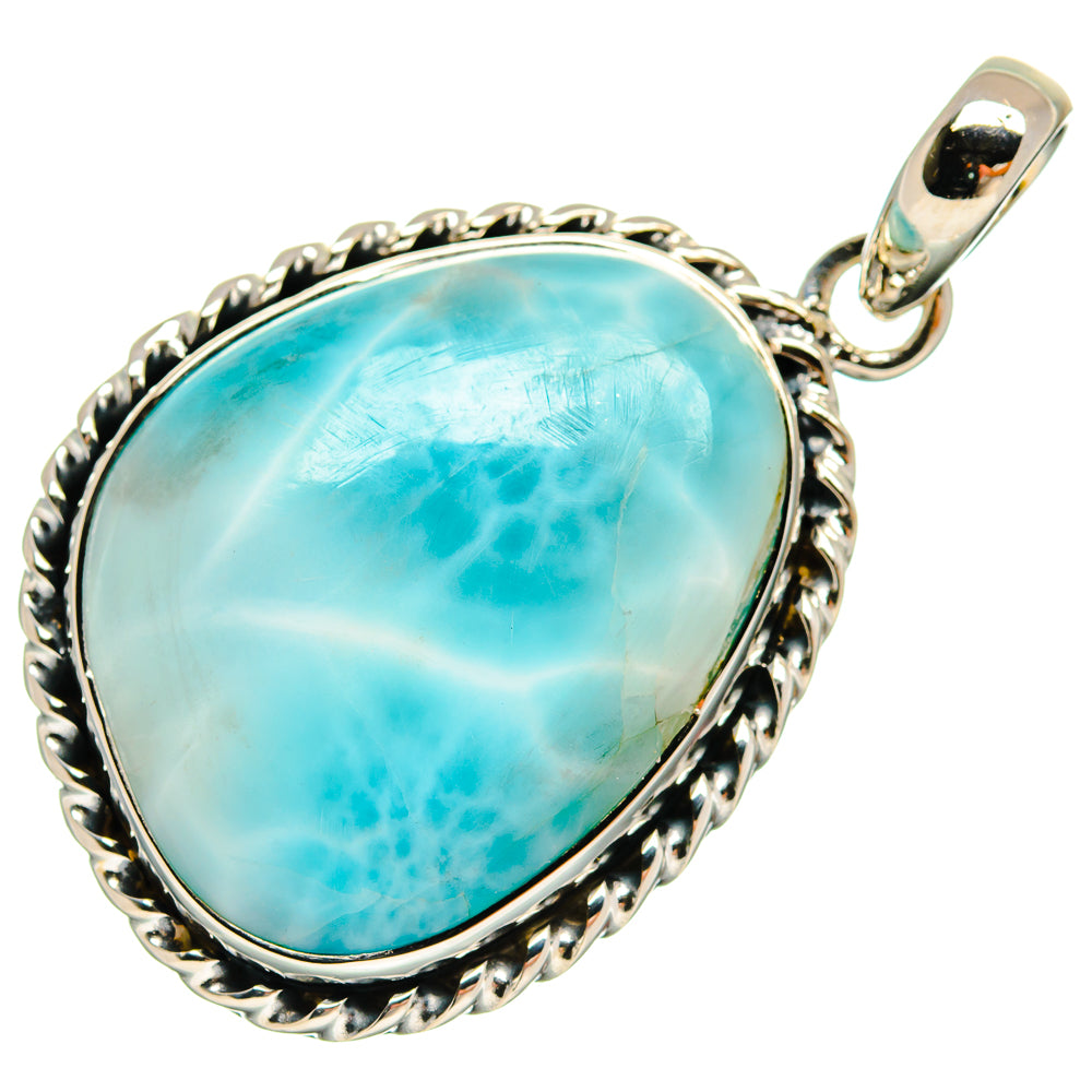 Larimar Pendants handcrafted by Ana Silver Co - PD24975 - Photo 2