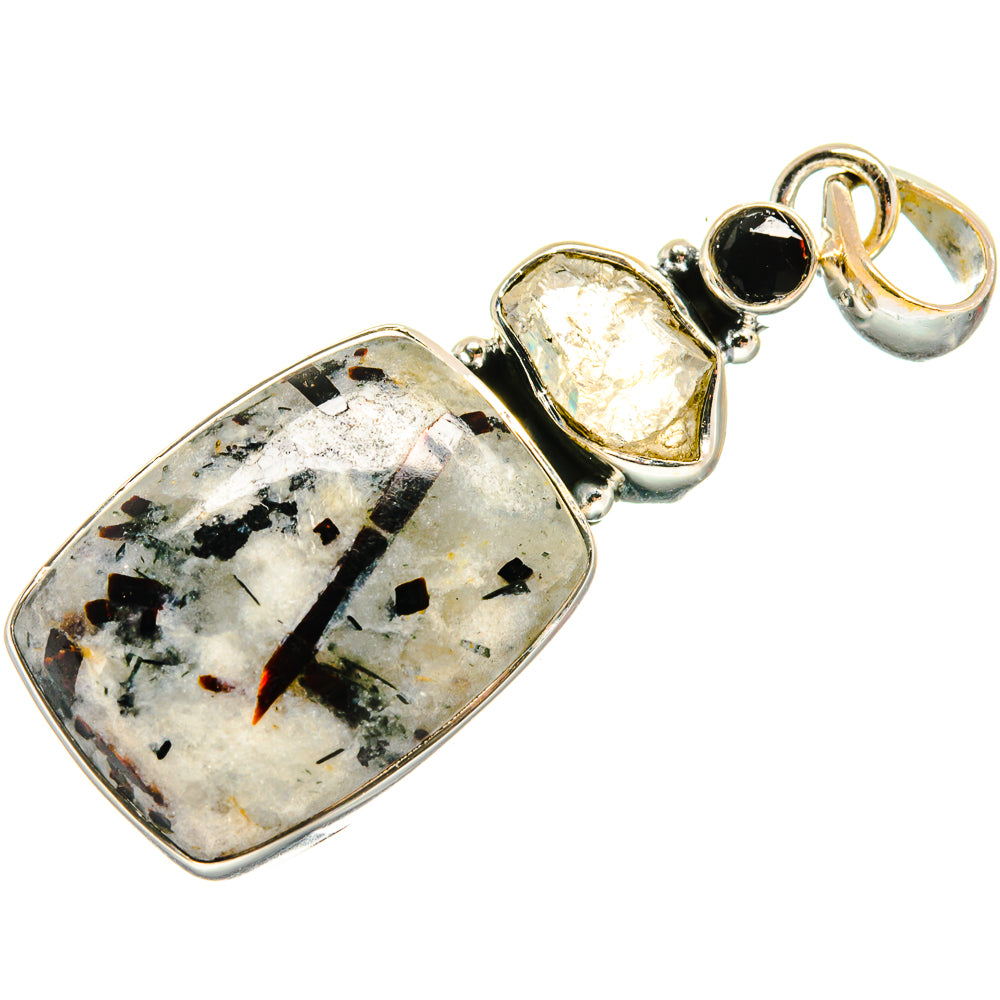 Astrophyllite Pendants handcrafted by Ana Silver Co - PD24989 - Photo 2