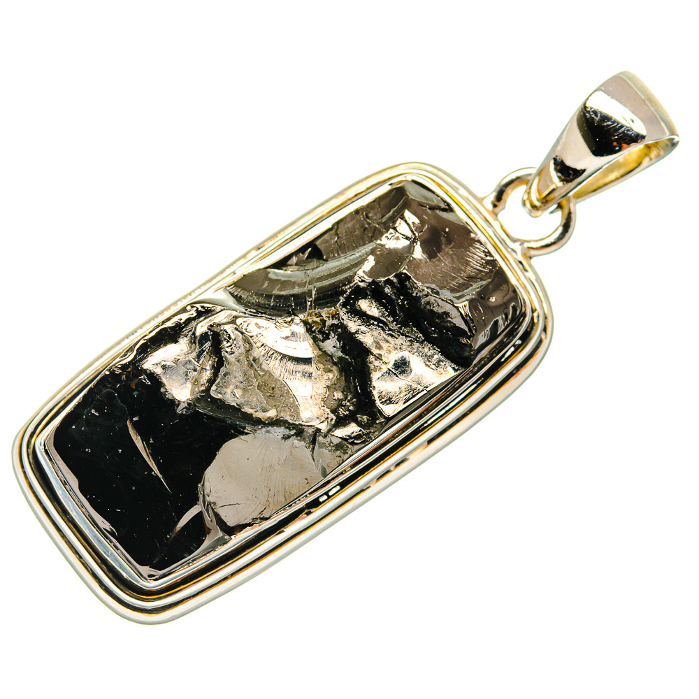 Shungite Pendants handcrafted by Ana Silver Co - PD25002 - Photo 2