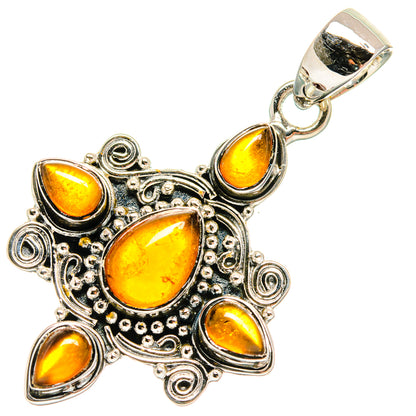 Carnelian Pendants handcrafted by Ana Silver Co - PD25022 - Photo 2