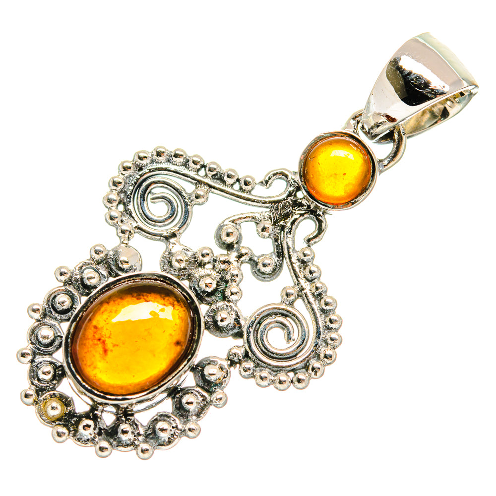 Carnelian Pendants handcrafted by Ana Silver Co - PD25023 - Photo 2