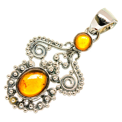 Carnelian Pendants handcrafted by Ana Silver Co - PD25023 - Photo 2