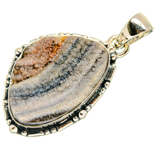Desert Druzy Pendants handcrafted by Ana Silver Co - PD25038 - Photo 2