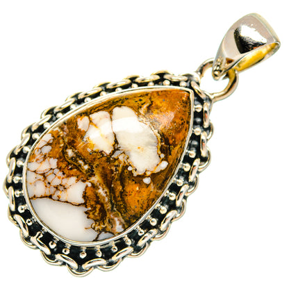 Wild Horse Jasper Pendants handcrafted by Ana Silver Co - PD25041 - Photo 2