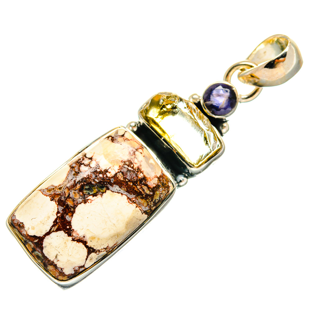 Wild Horse Jasper Pendants handcrafted by Ana Silver Co - PD25045 - Photo 2