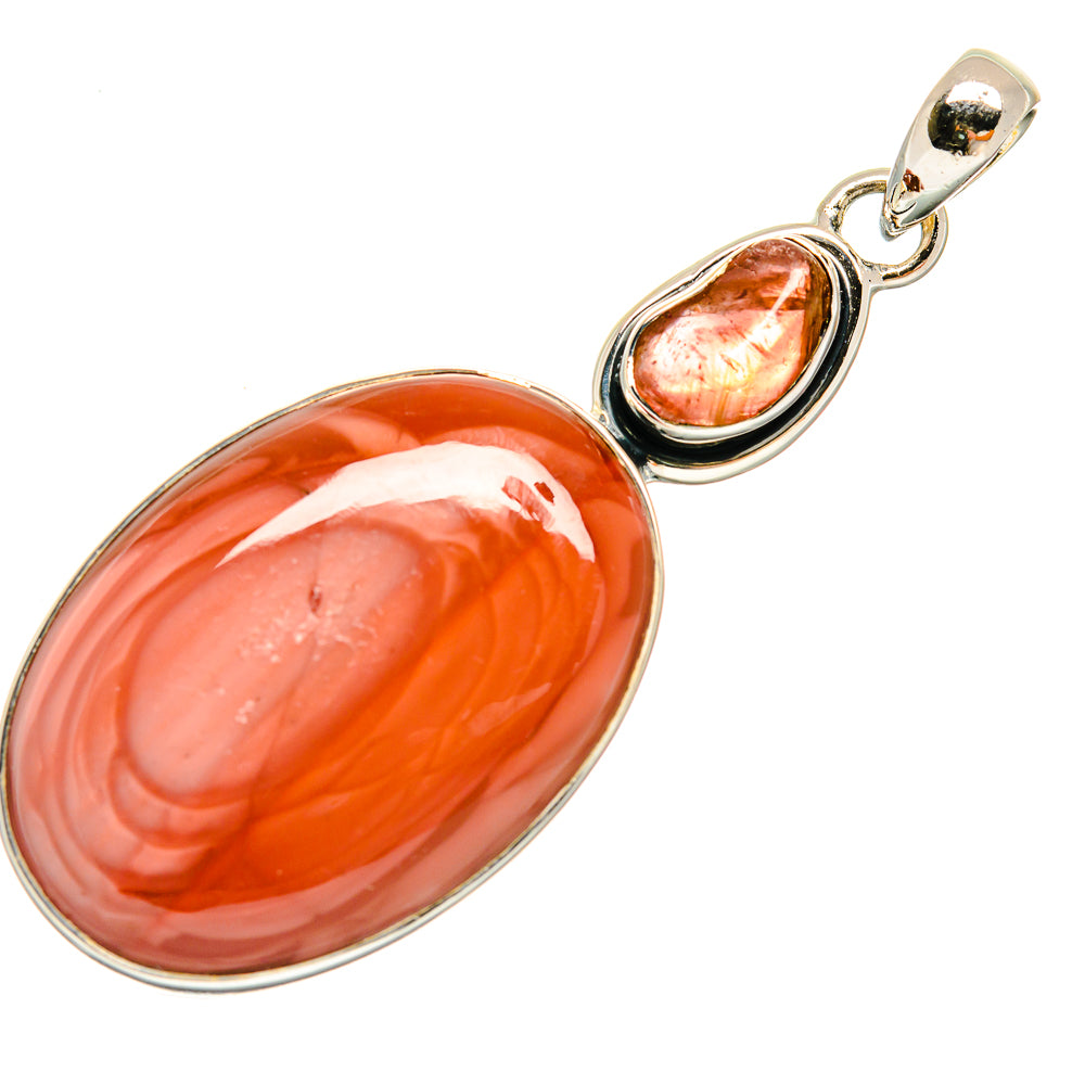 Willow Creek Jasper Pendants handcrafted by Ana Silver Co - PD25047 - Photo 2